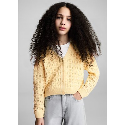 Cardigan maille ajourée MANGO KIDS
