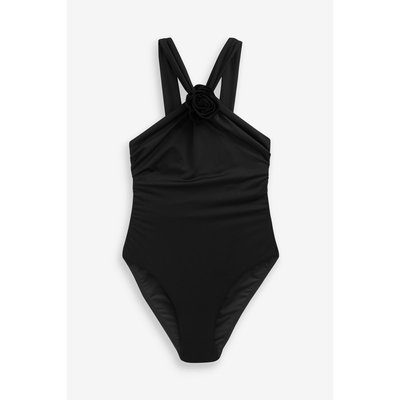 Maillot de bain dos nu gainant grosse fleur NEXT