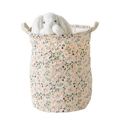 Panier matelassé FLEURETTES VERTBAUDET