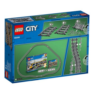 City - Pack de rails LEGO