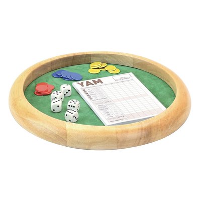 Piste de dés en bois JEUJURA