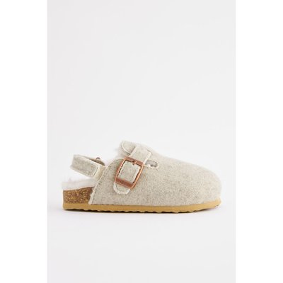 Chaussons style sabots en imitation fourrure NEXT