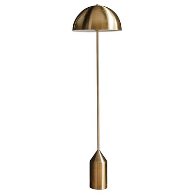 Contemporary Floor Light Antique Brass SO'HOME