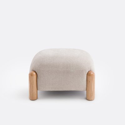 Repose-pieds rembourré tissu chenille, Boldi LA REDOUTE INTERIEURS