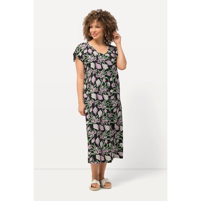 Robe en jersey à motif marin et décolleté ULLA POPKEN