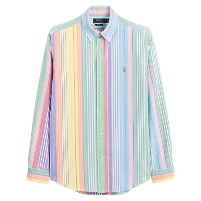 Striped Cotton Shirt in Slim Fit POLO RALPH LAUREN