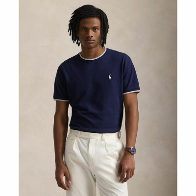 Recht T-shirt met contrasterende boorden POLO RALPH LAUREN