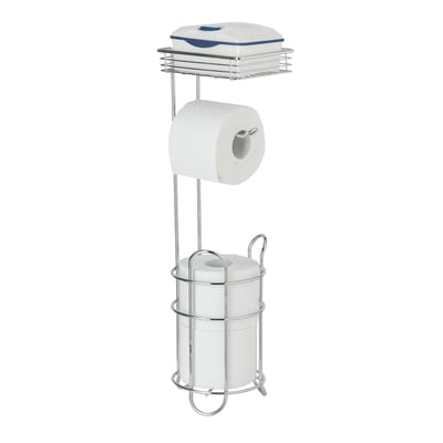 Porte papier toilette sur pïed avec dérouleur WENKO