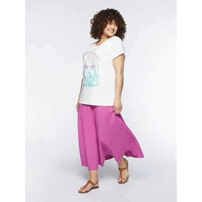 T-shirt avec inscription imprimée devant FIORELLA RUBINO