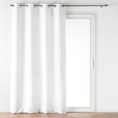 Rideau à Oeillets Verra Velours en relief DOUCEUR D'INTÉRIEUR