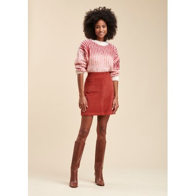 Jupe courte en velours LA FEE MARABOUTEE