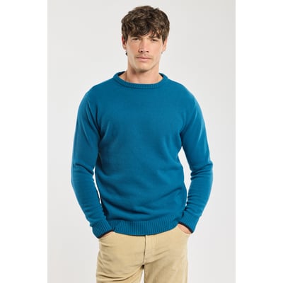 Pull col rond Bérac - laine GUY DE BERAC