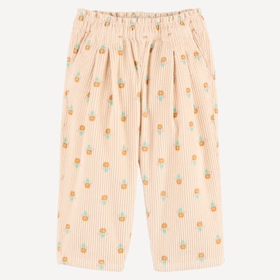 Pantalon carotte imprimé floral  LA REDOUTE COLLECTIONS