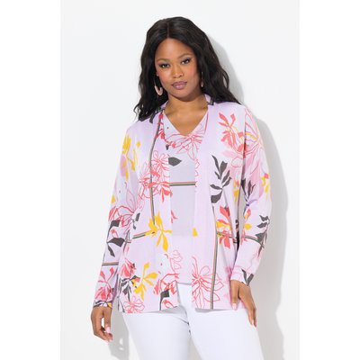 Cardigan, design floral, sans fermeture ULLA POPKEN