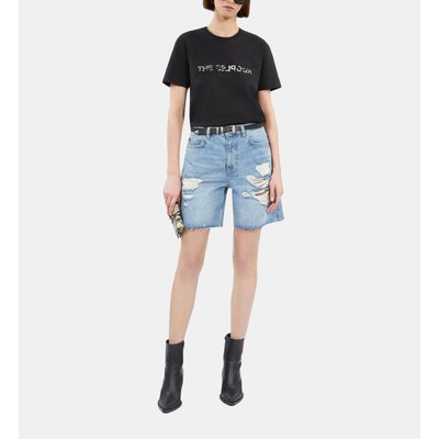 T-shirt en coton What Is avec strass THE KOOPLES