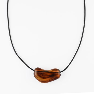 Collier cordon pendentif résine BALABOOSTE