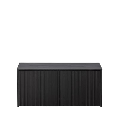 Banc d'entrée avec rangement en bois L88cm - NEW GRAVURE WOOOD