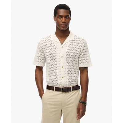 Chemise à Texture Tricotée SUPERDRY