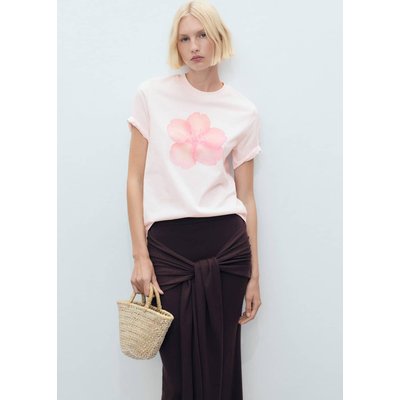 T-shirt imprimé floral MANGO