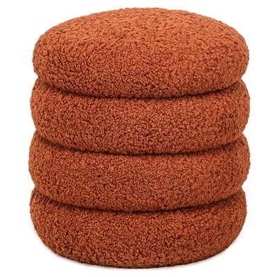 Pouf bouclette avec rangement, FLOKKE NORDLYS
