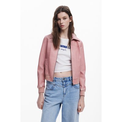 Veste biker effet cuir DESIGUAL