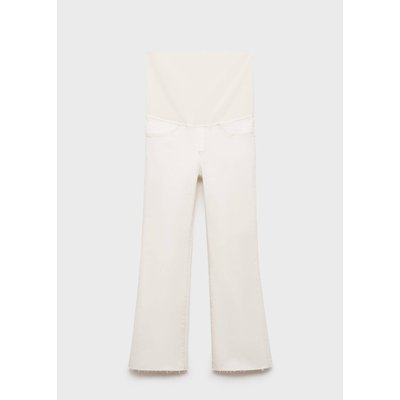 Jean de grossesse flare crop MANGO
