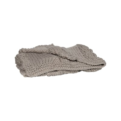 Plaid en maille tricot   120x1 AMADEUS