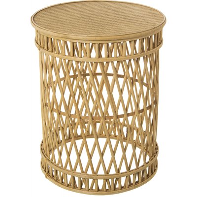 Table d'appoint en rotin, design épuré RECOLLECTION