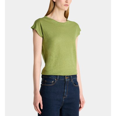 T-shirt Sans Manches Lockard En Lin Flammé JODHPUR
