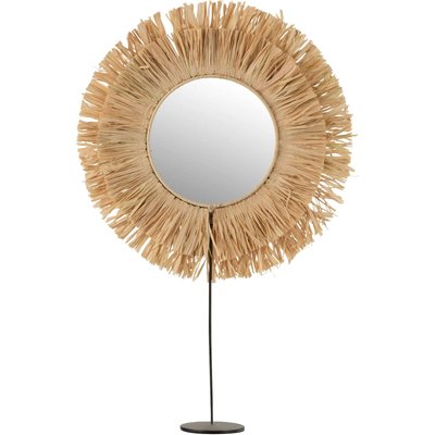 Miroir rond en raphia, Gadsden JOLIPA