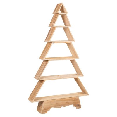 Étagère en pin finition bois brûlé Mon beau sapin AUBRY GASPARD