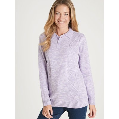Pull polo avec torsades DAXON