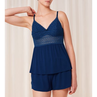 Pijama con short Aura Spotlight TRIUMPH