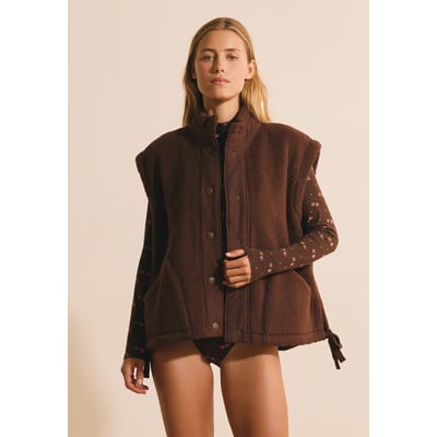 Gilet sans manches avec noeuds HALYSSIA ETAM