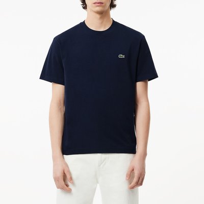 T-shirt scollo rotondo in jersey LACOSTE