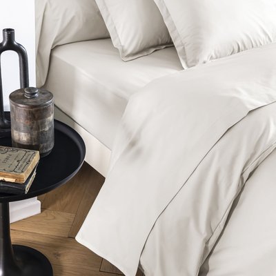 Drap housse coton percale bonnet 40 cm - MORPHEE SOMEO