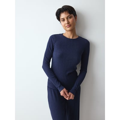 Pigiama in cotone a coste VERSATILE RIB TRIUMPH