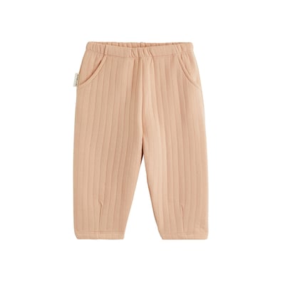 Pantalon bébé en coton matelassé Léa PETIT BEGUIN