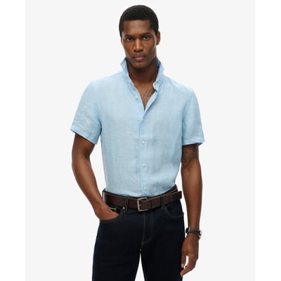 Chemise en lin à manches courtes Vacation SUPERDRY