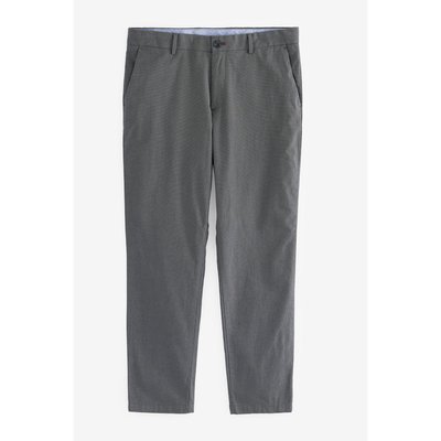 Pantalon chino slim habillé texturé NEXT