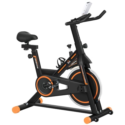 Vélo d'appartement Acier Orange HOMCOM
