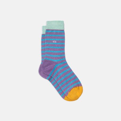 Chaussettes en coton peigné A RAYURES LARGES BILLYBELT