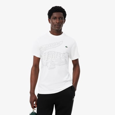 T-shirt Sport Ultra Dry imprimé crocodile LACOSTE