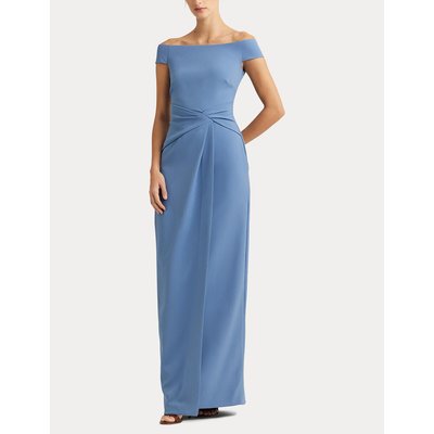Langes Kleid mit kurzen Ärmeln SARAN LAUREN RALPH LAUREN