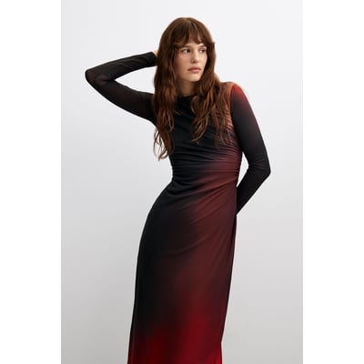 Robe à manches longues en tulle DESIGUAL
