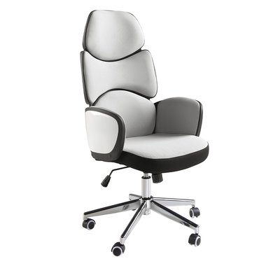 Fauteuil de bureau tissu clair ANGEL CERDA