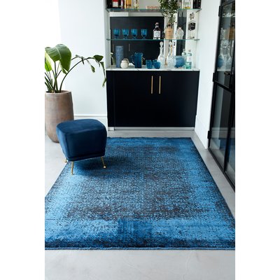 Premium Textured Contemporary Border Rug SO'HOME