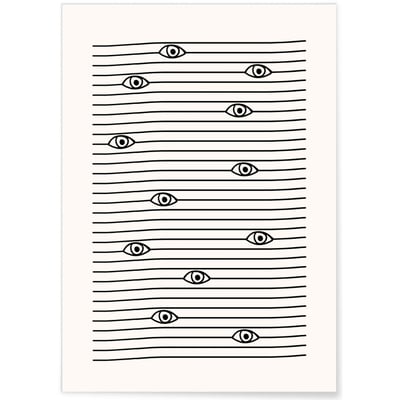 Affiche L'oeil L'AFFICHERIE