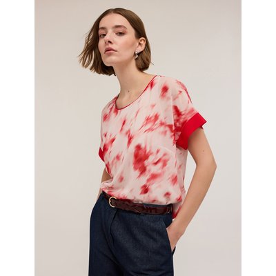 Blusa in georgette con stampa chinè MOTIVI