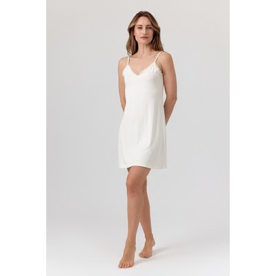 Robe fluide et légère avec finitions en dentelle sur le décolleté LOUISE ARTLOVE